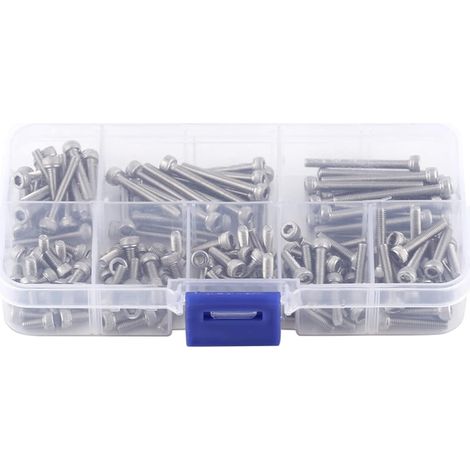 160 Stück metrisches Gewinde M3 6 mm 8 mm 10 mm 12 mm 16 mm (1/5)