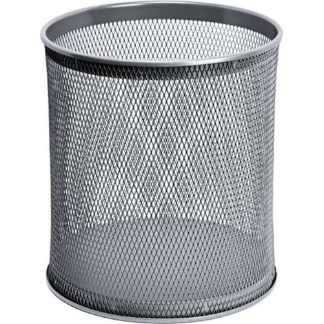 Sanela Cestas de alambre - Cubo de basura, 21 l, blanco SLZN 97A