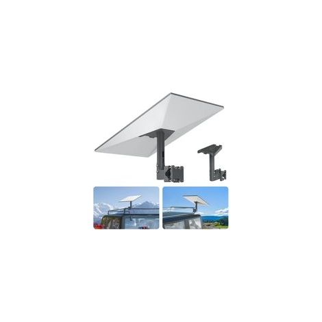 Starlink Gen 3 Halterung, Starlink V3 360° verstellbar, Starlink Gen3 Mastmontagesatz mit Gen3 Schlauchadapter, für Starlink Gen3/Mini (Gen3/Mini Halterung für Wohnmobile) (1/4)