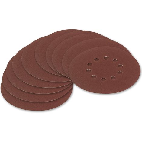 Schleifscheibe 225mm P100 10x Klett Schleifscheiben Stahl Metall Kunststoff Holz (1/3)