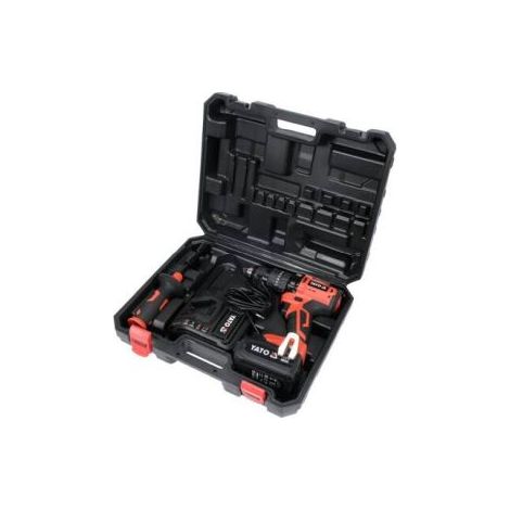 TRAPANO A IMPULSI A BATTERIA SENZA SPAZZOLE 18V 75NM SET 1 BATTERIA (1/2)