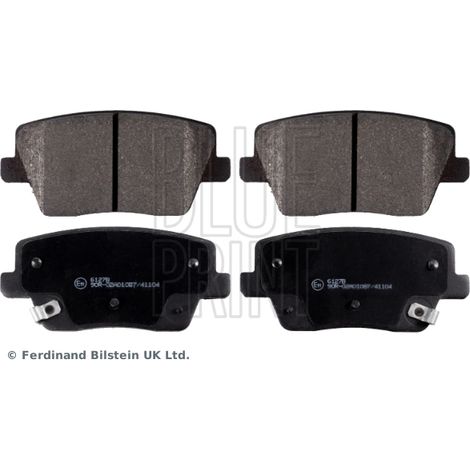 Kit de plaquettes de frein, frein à disque Blue Print ADG042185 HYUNDAI