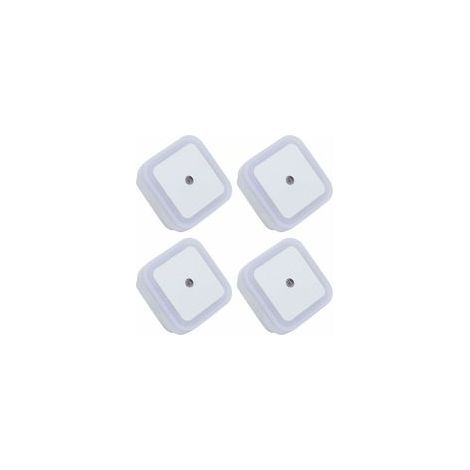 Lot de 4 veilleuses LED intérieures, accessoires pour luminaires, blanches – (1/5)