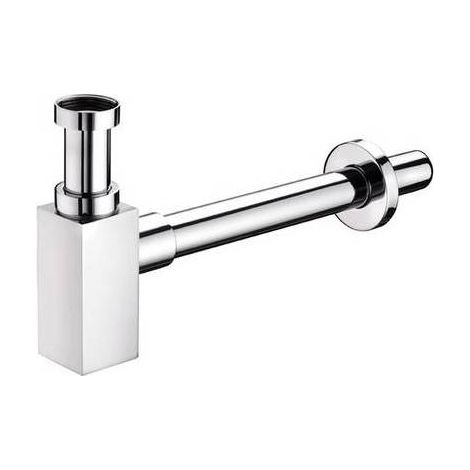 SIFONE DI SCARICO QUADRO CROMATO Misura: 1" 1/4 Cromo