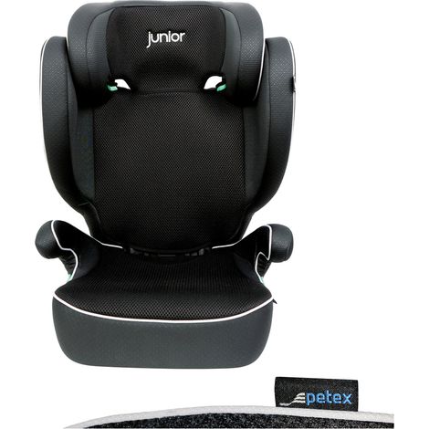 Petex Basic Plus 1600 schwarz HDPE nach ECE R129 Kindersitz  Schwarz