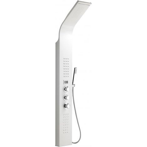 Metaform mod Nilo bianco parete colonna doccia idromassaggio bagno (1/2)