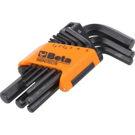 Jeu de 9 cles allen courte