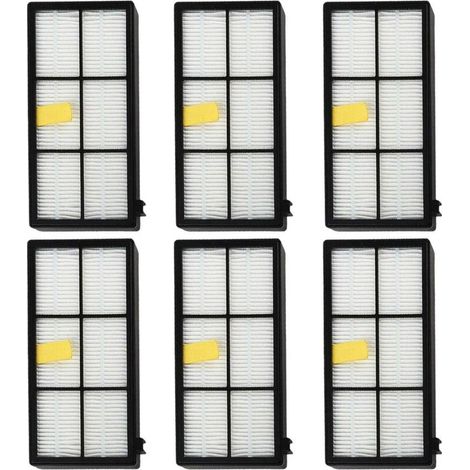 6pcs HEPA Filter Replacement Parts for iRobot Roomba 800 900 870 880 960 980 Vacuum Cleaner Series Accessories (1/5)