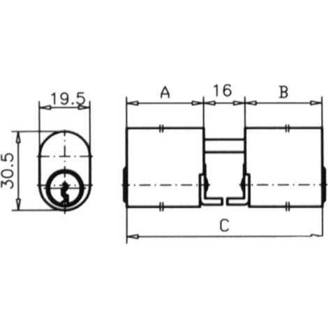 BOMBILLO OVALADO HOMOLOG ERZ 1964LP - 30X30 MM