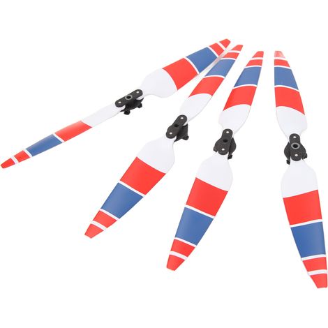 Paire d'hélices 8747F à réduction de bruit et à démontage rapide, colorées, pour accessoires de drone DJI Air 3 (1/5)