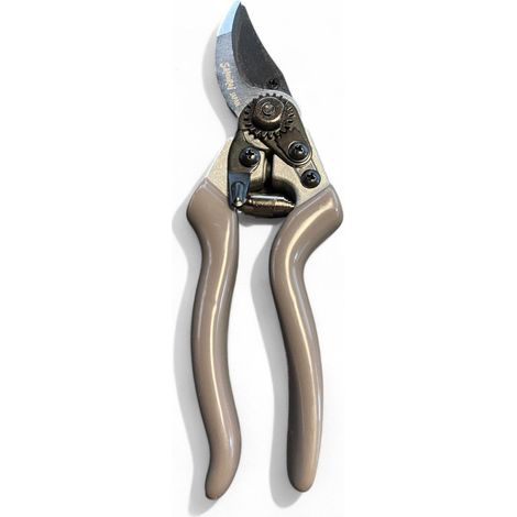 Forbice pota professionale 22 cm teflon corpo alluminio lama acciaio manici gomito pvc antiscivolo chiusura