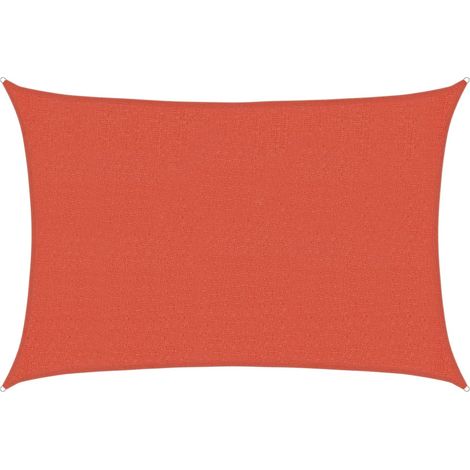 Sunshade Sail 160 g/m² Terracotta 2.5x4 m HDPE vidaXL