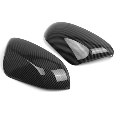 Jeffergarden Lot de 2 coques de rétroviseurs de rechange en fibre de carbone pour Toyota Corolla 2020-2023. Références OEM : 87915-52251, 87910-02926, 87915-02360, 87945-52251, 87940-02926, 87945-0235