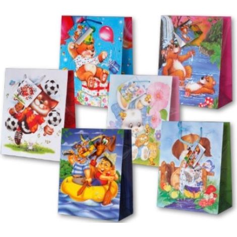 Bolsa decorativa laminada PL-2 pequeña para niños