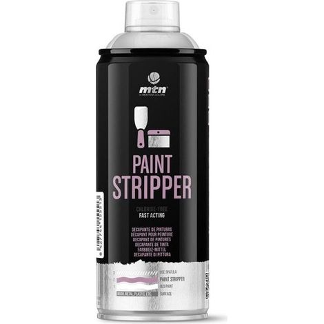 Bombe de peinture décapant pour peinture - incolore - 400ml - MTN Pro