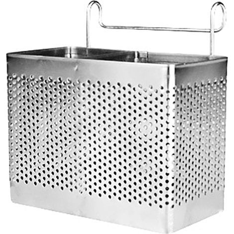 Porte-ustensiles de cuisine en acier inoxydable pour ranger fourchettes, baguettes et couverts sur la table (1/5)