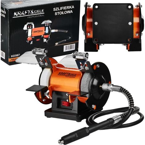 SMERIGLIATRICE DA BANCO 250W 75x13mm 75x17 mm KD567 (1/5)