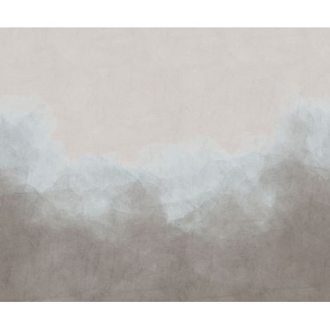 Papier peint panoramique classique,minimaliste Filament Brumeux (1/4)
