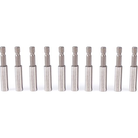 10-piece screwdriver tool set, high-quality connecting rod drill bit holder, for pneumatic screwdrivers (1/3)