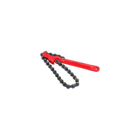 8" Clé pour filtre à huile avec chaîne réglable universelle pour réparation de voiture (1/5)