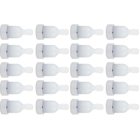 20x évents de réservoir ligne carburant rechange pour débroussailleuse taille-haie tronçonneuse souffleuse (1/5)