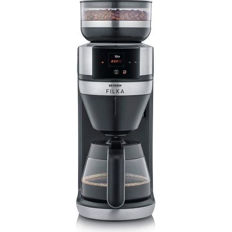 Severin Filka KA 4852 Kaffeemaschine schwarz 1520 W 10 Tassen