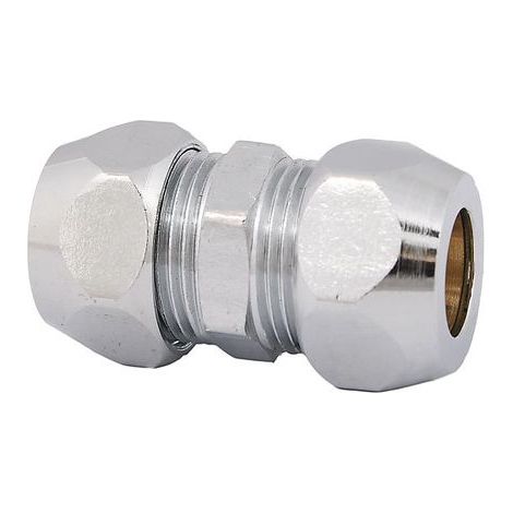 JS DOPPEL-QUETSCHVERSCHRAUBUNG    RED.,DN10,3/8"x10MMx8MM,VERCHR.