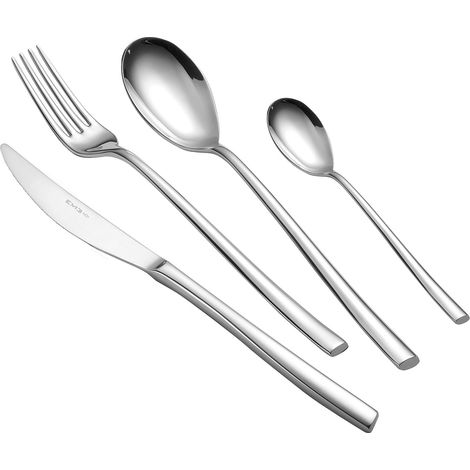 Servizio Set di Posate 24 pezzi in Acciaio Inox Eme Celine