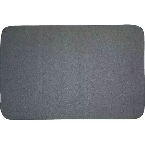 Tapis de séchage pour évier 20 x 30cm – Absorption rapide en terre de diatomées – Séchage hygiénique et lavable en machine – Couleur gris