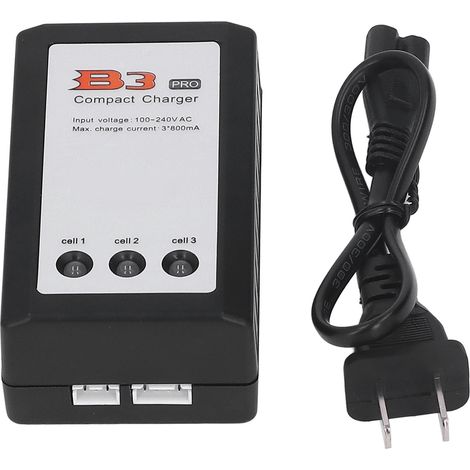 Chargeur de batterie lithium B3 rapide équilibré protection surcharge compact AC 110240V prise US (1/5)