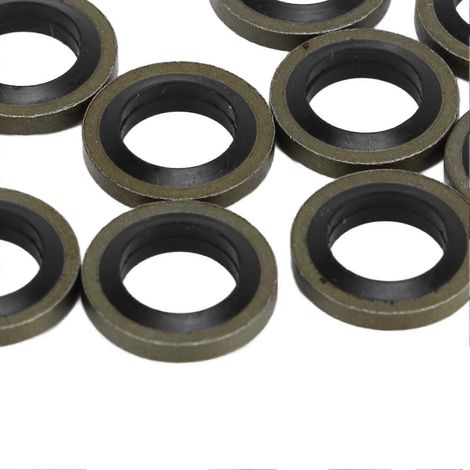 20 rondelles d'étanchéité pour boulon banjo de carburant 8 mm 3918188 de remplacement pour Dodge Ram 2500 3500 pour Cummins (1/2)
