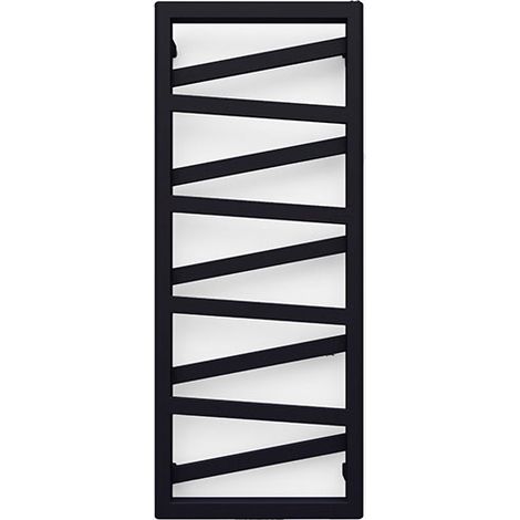 Scaldasalviette elettrico programmabile nero - HxL : 510x600 mm - 200 Watt - WIN510/600E8NP (1/5)