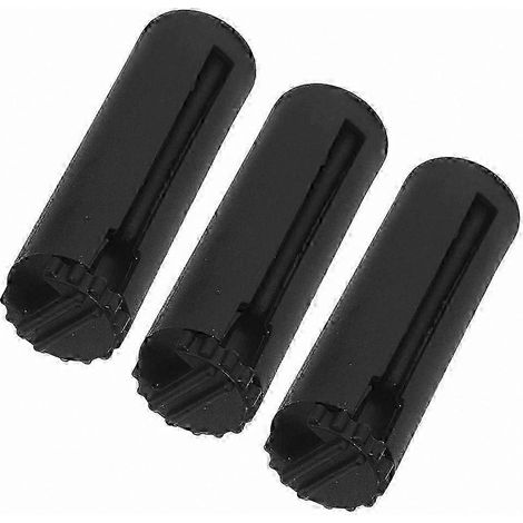Ensemble de 3 barrières à sangle rétractable avec corde en nylon noir, compatibles avec les solutions de contrôle des foules et de gestion des files d'attente en intérieur et en extérieur (SE).WHBYV (1/4)