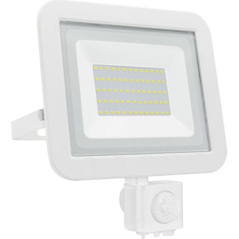 LED-Projektor mit mattweißem Sensor 50 W