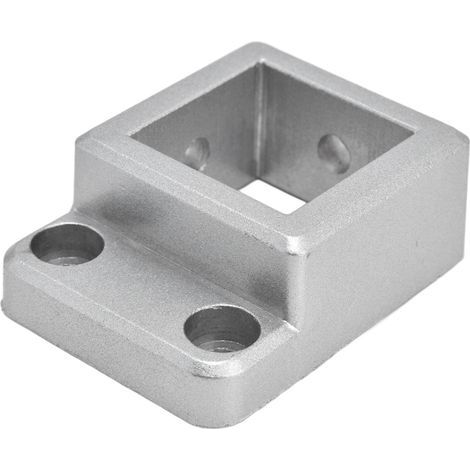 Eckverbinder mit fester Basis aus Aluminiumlegierung 4040 für Flanschfußmontage (1/5)