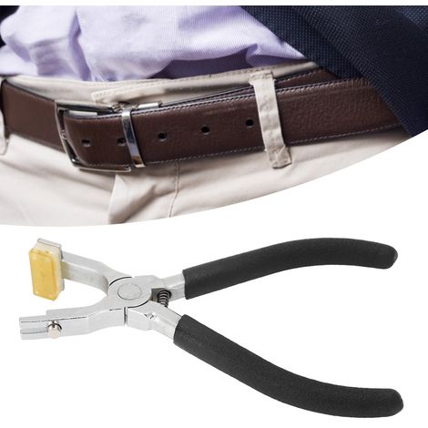 Pince à sertir en acier inoxydable pour cuir, poinçon plat à griffes (1/5)
