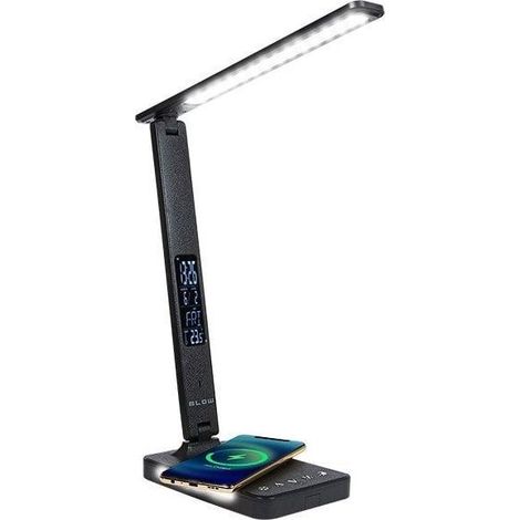Blow Modèle LED lampada da scrivania nera design moderno