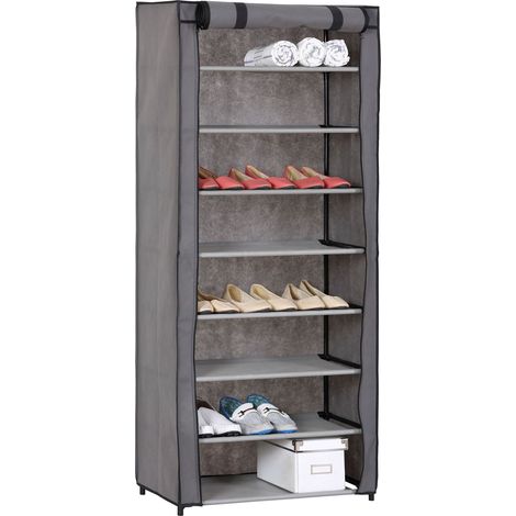 Meuble à chaussures TAMARA Anthracite