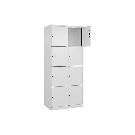 kaiserkraft  Armadietto a 4 piani Evolo PLUS  2 scomparti 