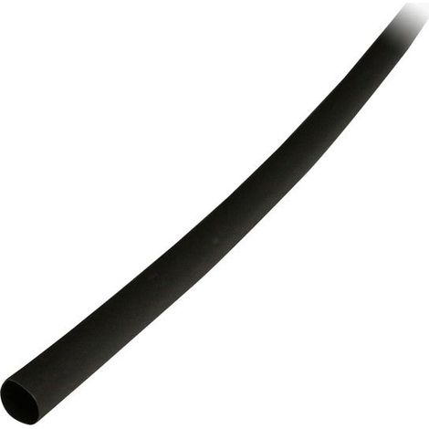 Gaine Thermorétractable Noir, L.1 M, Diam.2.4 Mm, Zenitech
