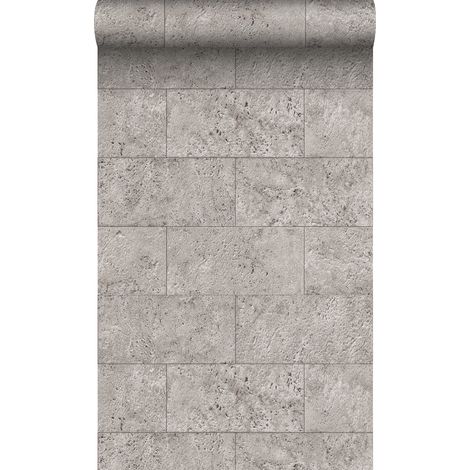 papier peint imitation pierre gris clair  - Origin Wallcoverings (1/5)
