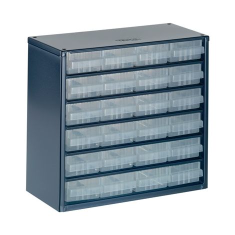 raaco 624-01 Kleinteilemagazin (B x H x T) 306 x 283 x 150 mm Anzahl Fächer: 24   Inhalt 1 St.