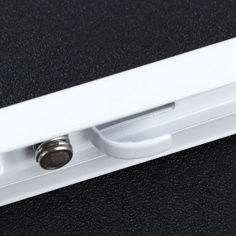 2 supports triangulaires pliables pour étagère murale ou table, en métal robuste. (1/5)
