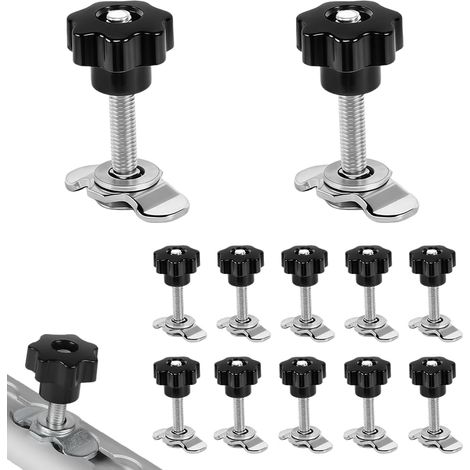 Pack de 12 M8x40 Raccords à vis pour Rail d'Arrimage (1/5)