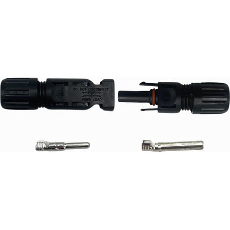 PV Solarstecker Solar für MC4 Buchse Stecker Kupplung Kabel 2,5-6 mm Verbinder 1 Paar (1/5)