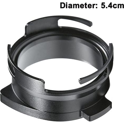 Entonnoir Doseur 54 mm - Pour Porte-Filtre Café 54 mm - Système Mains Libres Avec Gâchette Broyage - Réservoir Rotatif En Alliage - 1 Pièce (1/5)