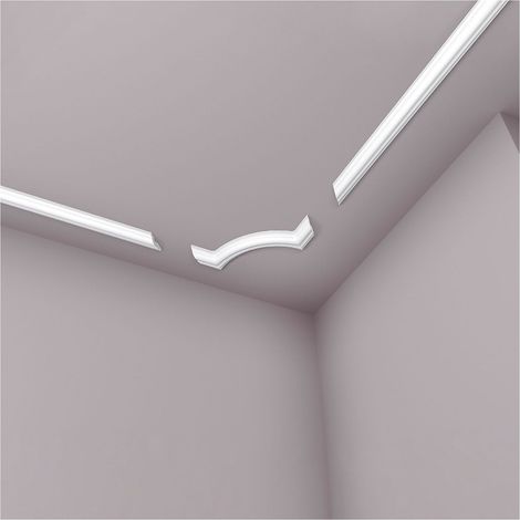 Juego de elementos de esquina NMC O16 NOMASTYL Noel Marquet Elemento decorativo diseño moderno blanco 4 piezas (1/3)