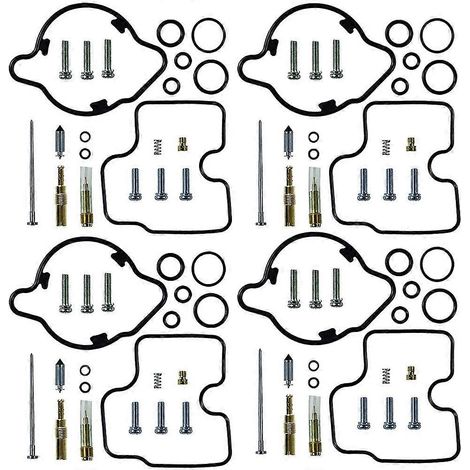 Kit de réparation de carburateur en 4 pièces compatible avec Magna 750, VF750C, VF750 et VF (modèles 1994-2003). (1/5)