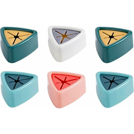 royaluxe -Accroche Torchon Adhésif Porte Torchon Cuisine Porte Serviette Adhesif,Crochets pour Serviettes Pince Porte-Torchons Sèche-Serviettes en ABS Sans Perçage,Guazhuni 6pcs (1/5)