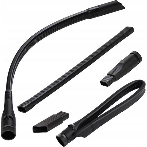 Pièce de Rechange Suceur Fente 58,5 cm – Compatible avec Aspirateurs Ø35 mm Noir Nettoyage Espaces Étroits (1/5)